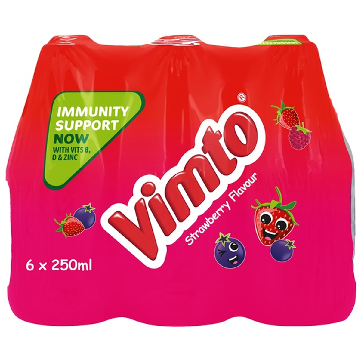 Vimto Straweberry Flavour Drink 6x250ml