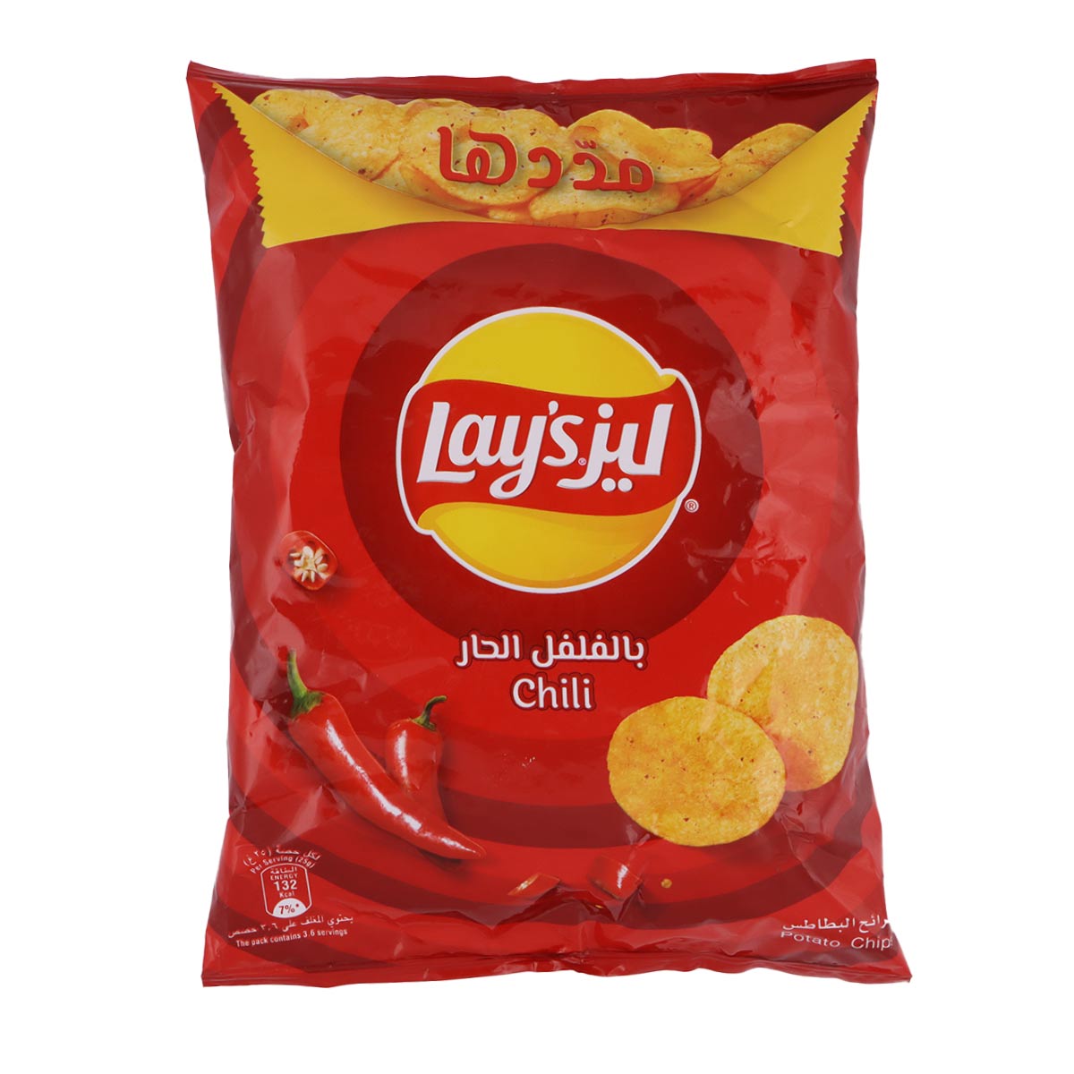 رقائق البطاطس بالفلفل الحار من ليز 90 جرام