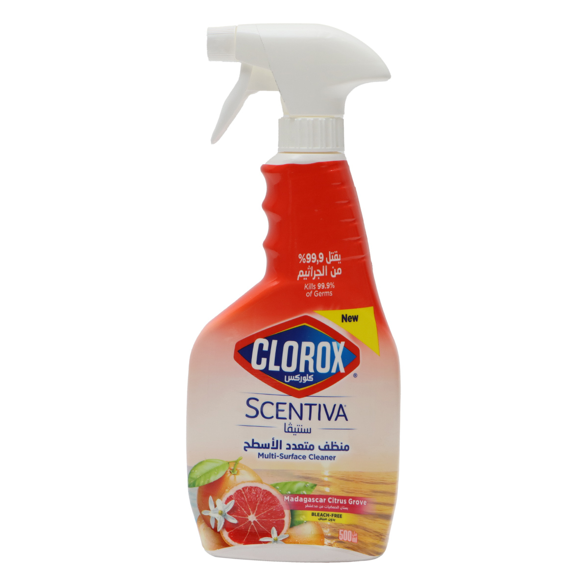 Clorox Scentiva Multi-Surface Cleaner Madagascar Citrus Grove 500ml