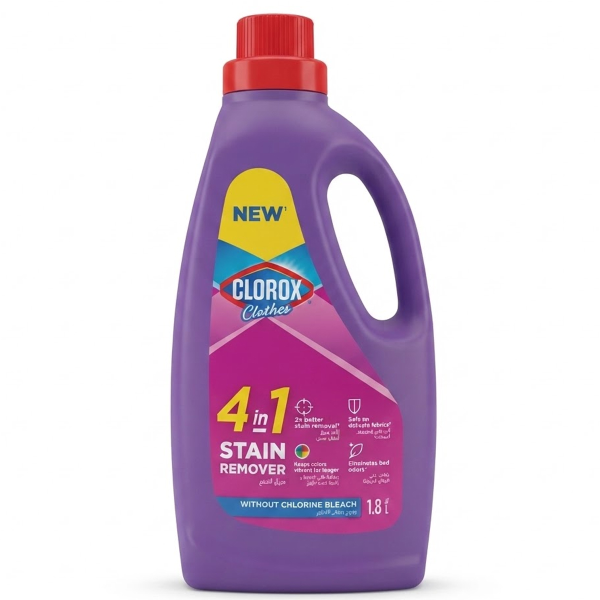 Clorox 4 In 1 Stain Remover Color Booster 1800ml