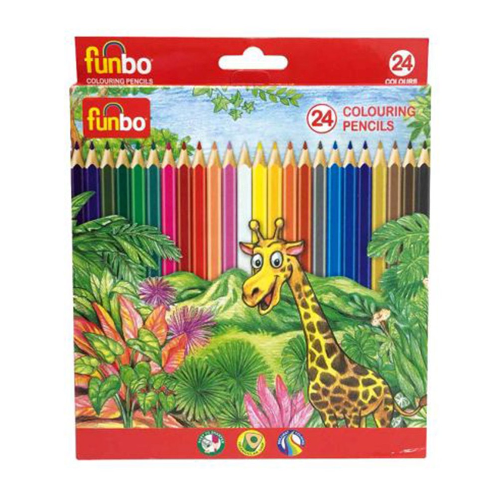 Funbo Colouring Pencil 24 Pieces Set
