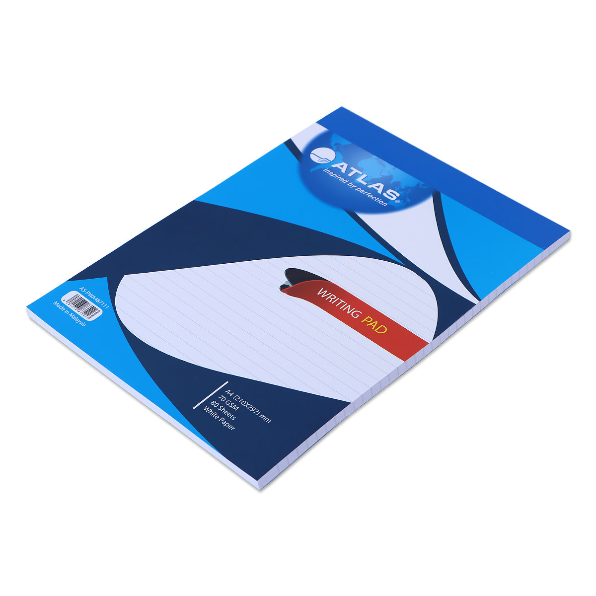 Writing Pad A4 70Gsm 80Sh