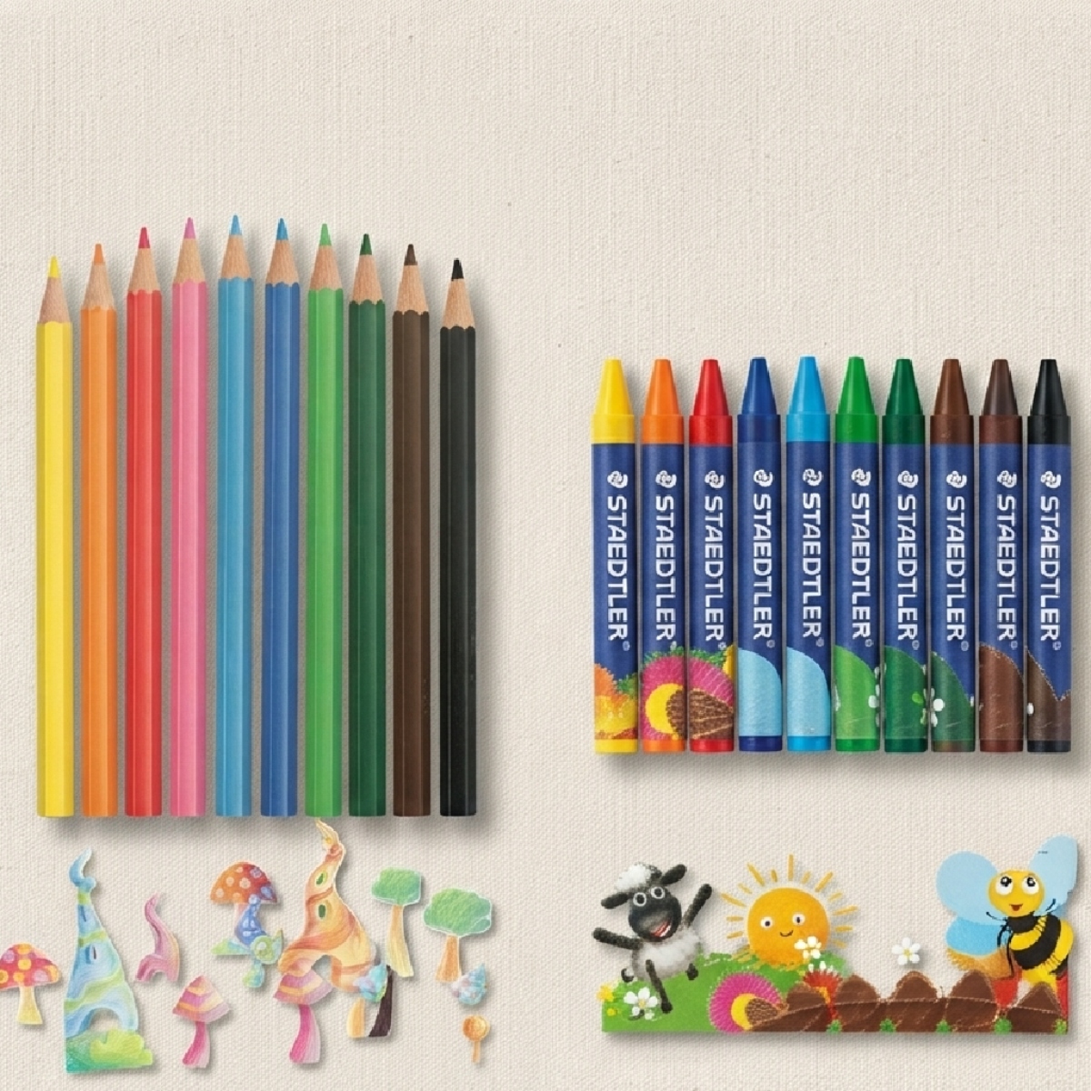 Staedtler Coloring And Drawing Set