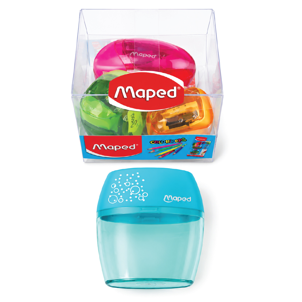 Maped Sharpeners Assorted 5 Pieces