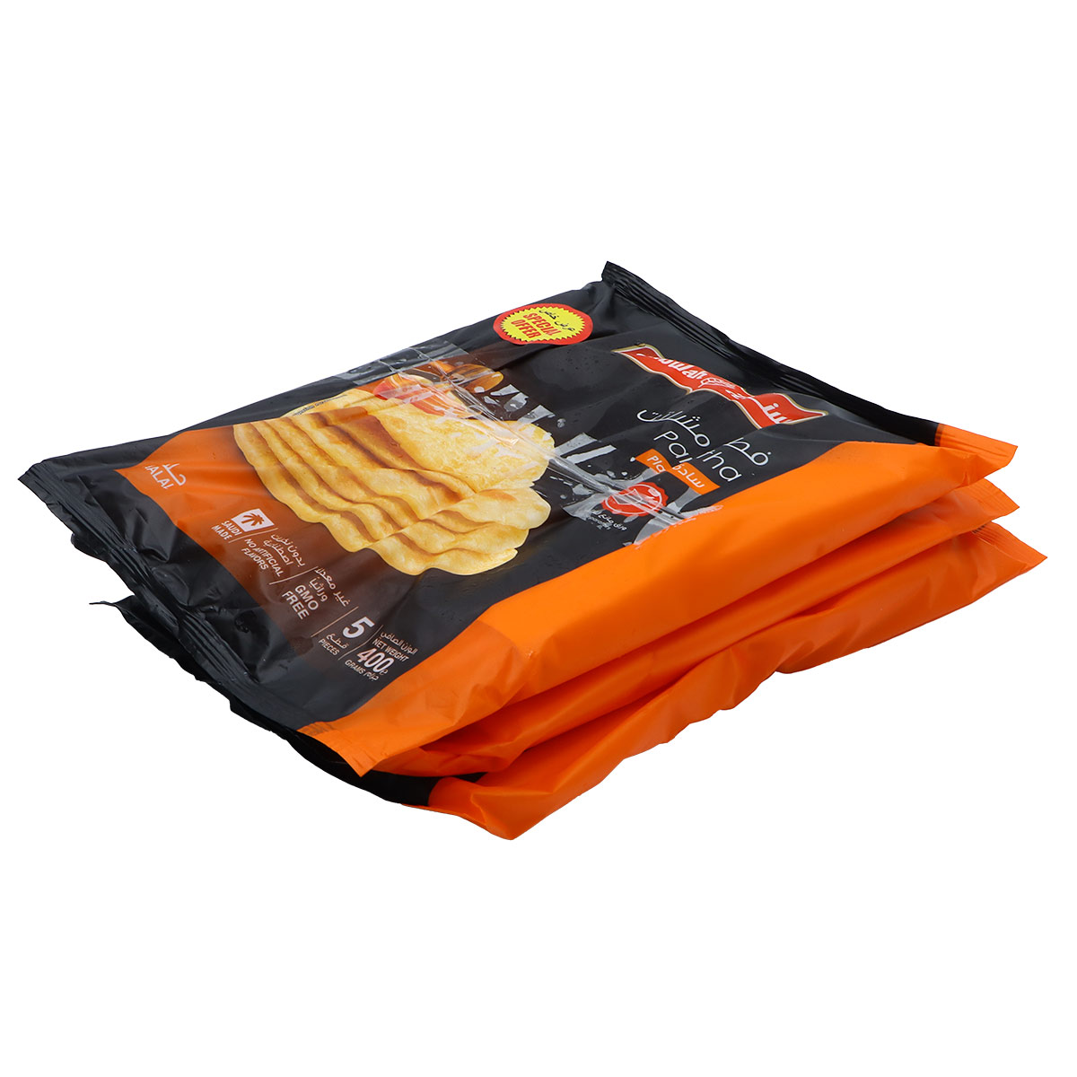 Sunbulah Plain Paratha 3x400g