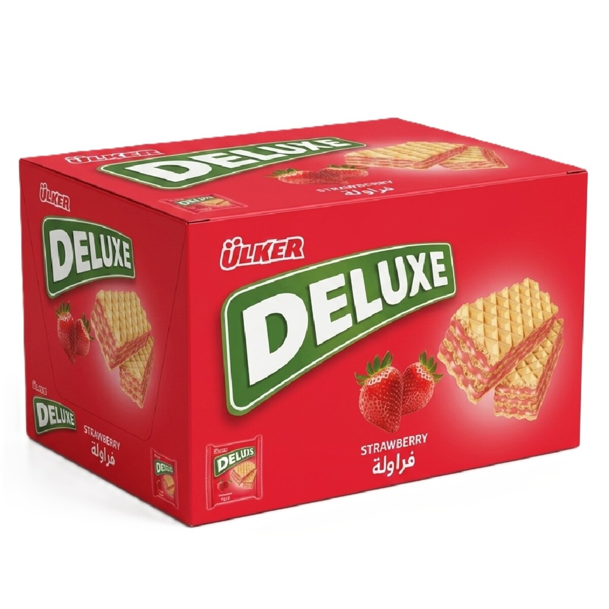 Ülker Deluxe Wafer Strawberry 12x40g