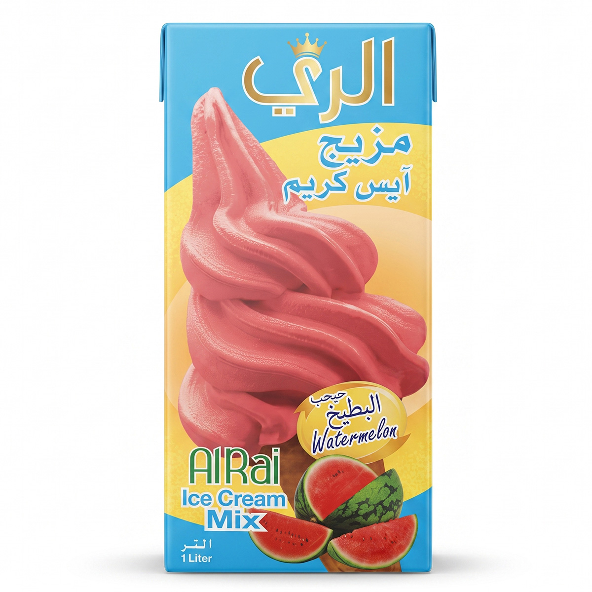 Alrai Ice Cream Mix Watermelon 1L
