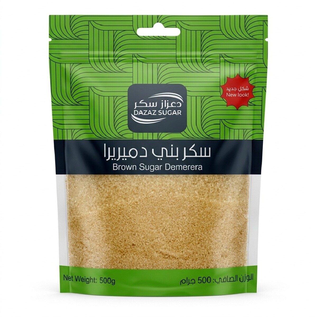 Dazaz Brown Demerara Sugar 500g