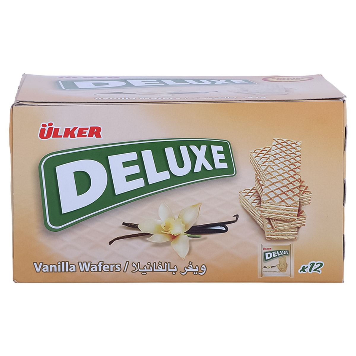 Ulker Deluxe Vanilla Wafers 12x40g