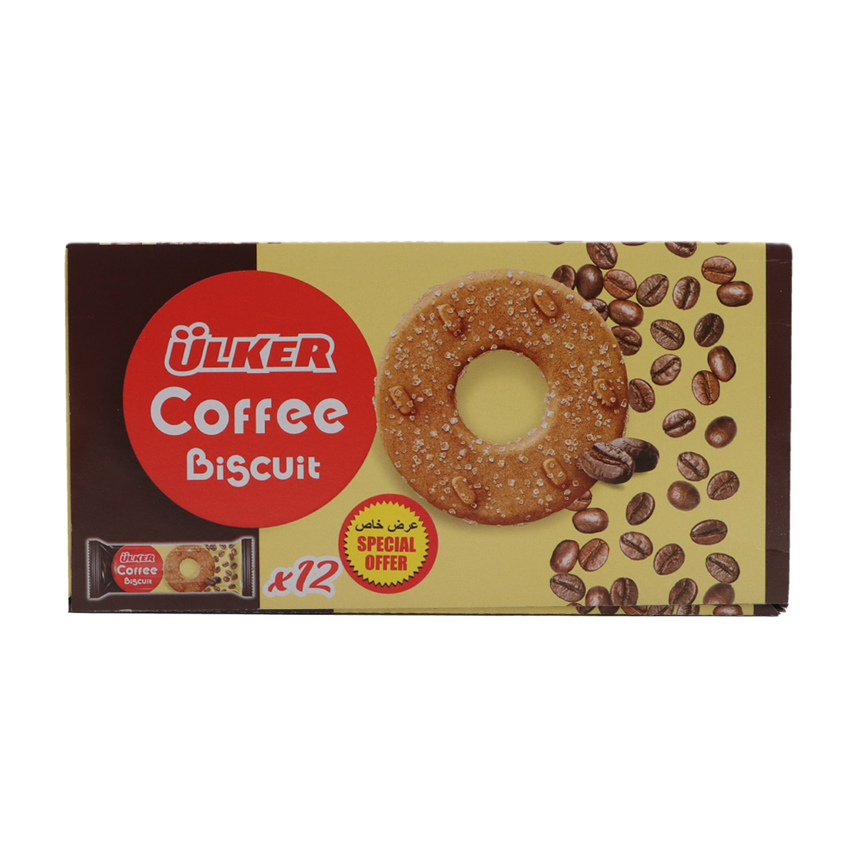 Ulker Coffee Biscuit 12X58g