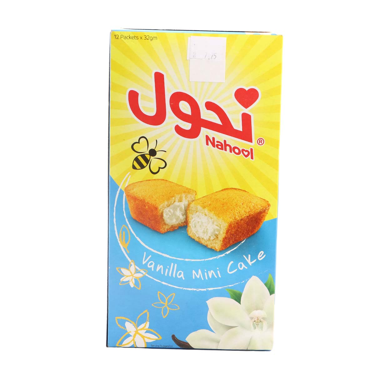 ام تي سي سويتز كيك الناحول بالفانيليا 12x28 جم