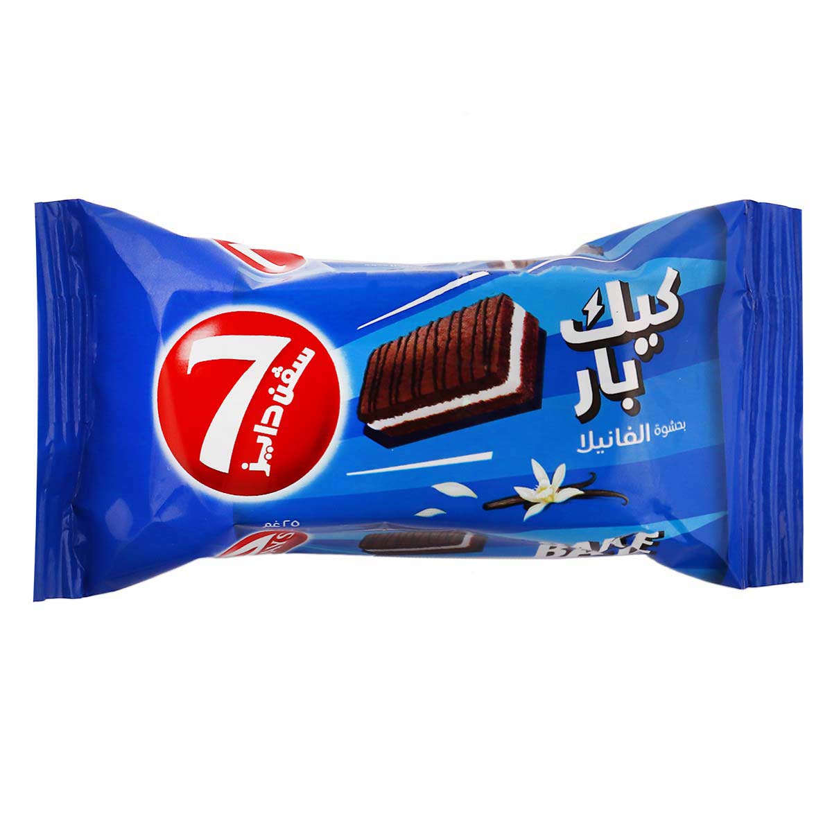 7 Days Vanilla Filling Cake Bar 25g