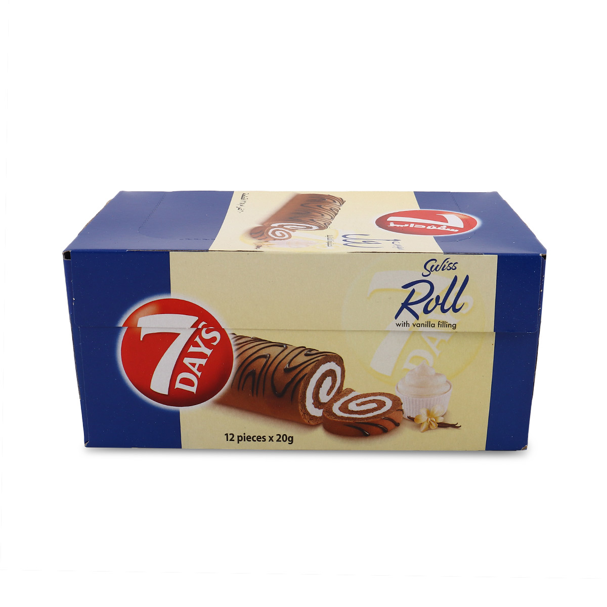 7Days Mini Chocolate Roll 12x20g Pack