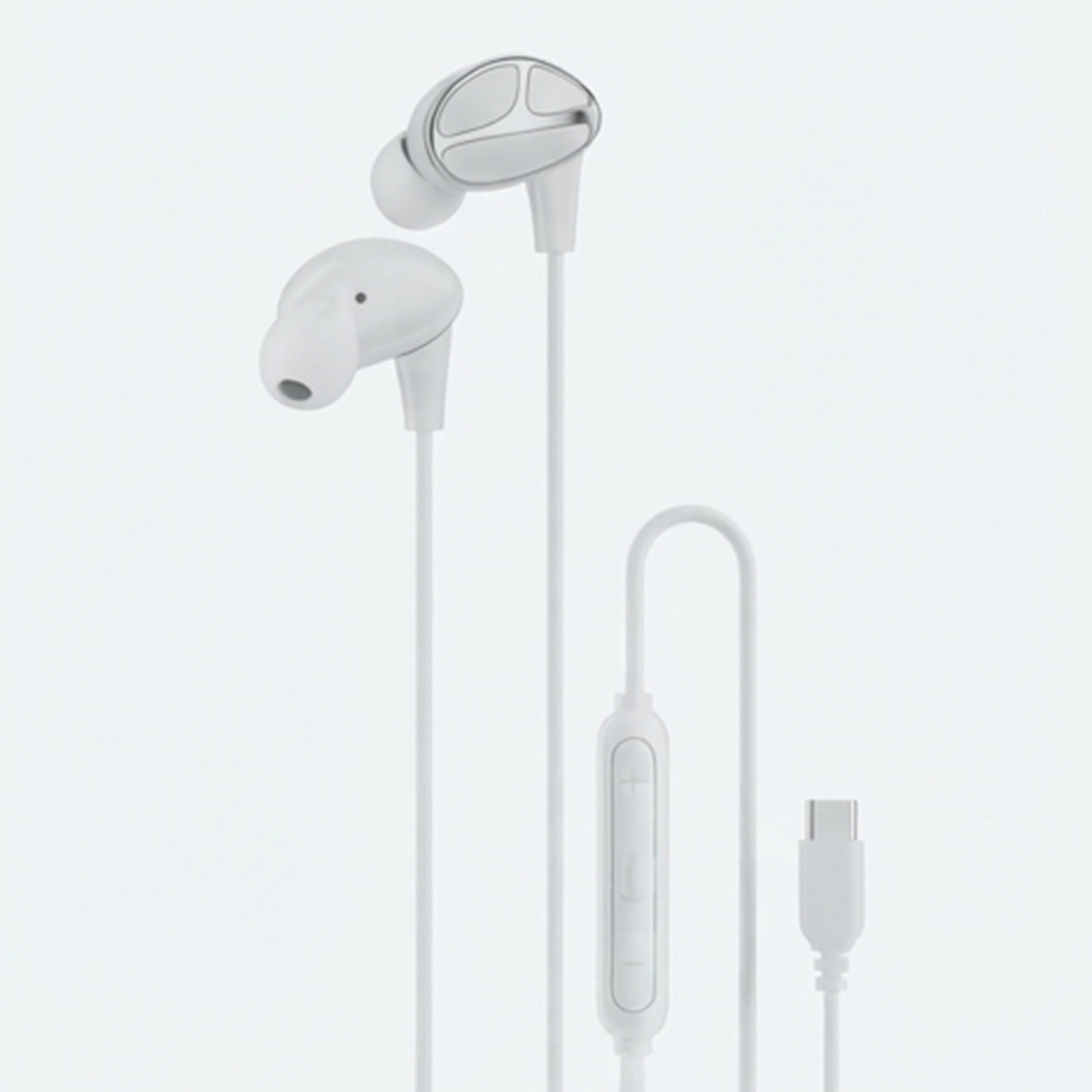 Porodo Type-C Earphones With Inline Control 3-Button