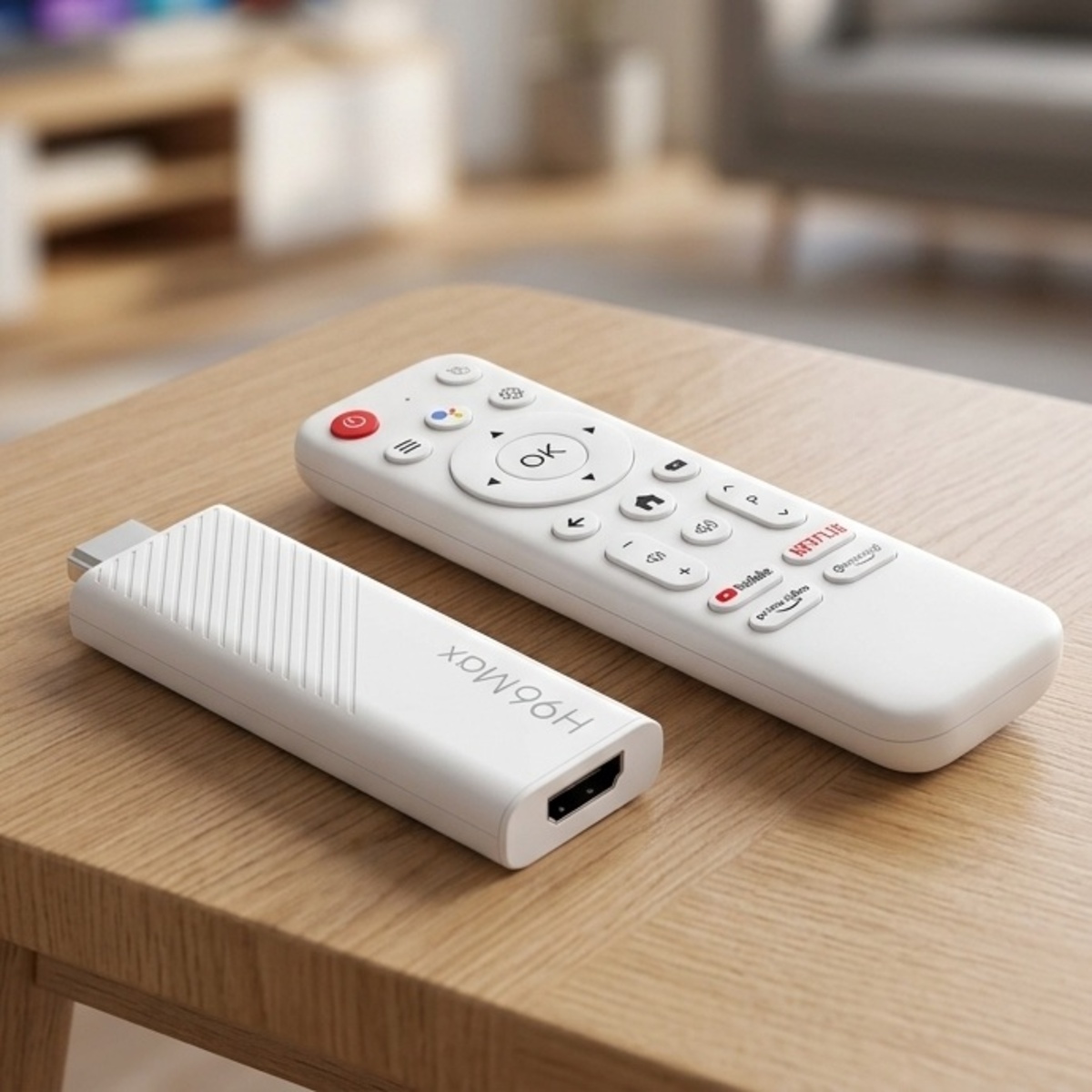 Porodo 4k Smart Android Streaming Stick PDH313WH