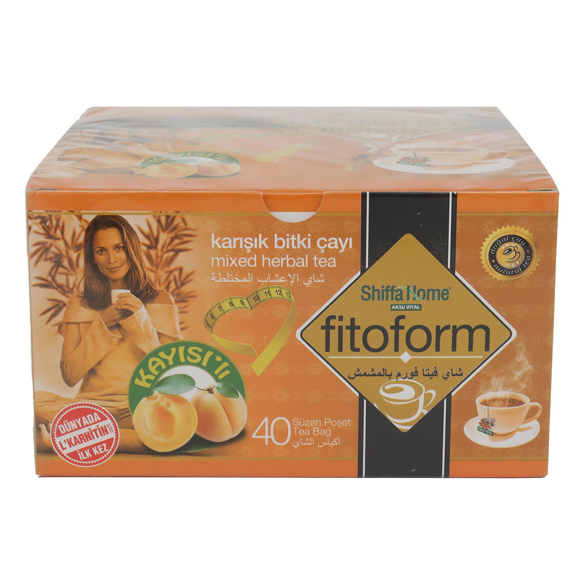 Clarovia Slim Tea Peach Flavour 20x40g