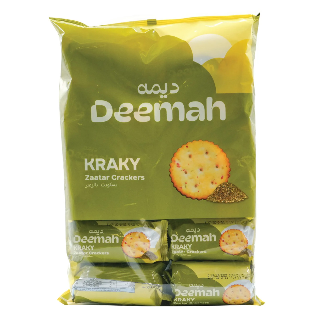 Deemah Zaatar Crackers Biscuit 39g