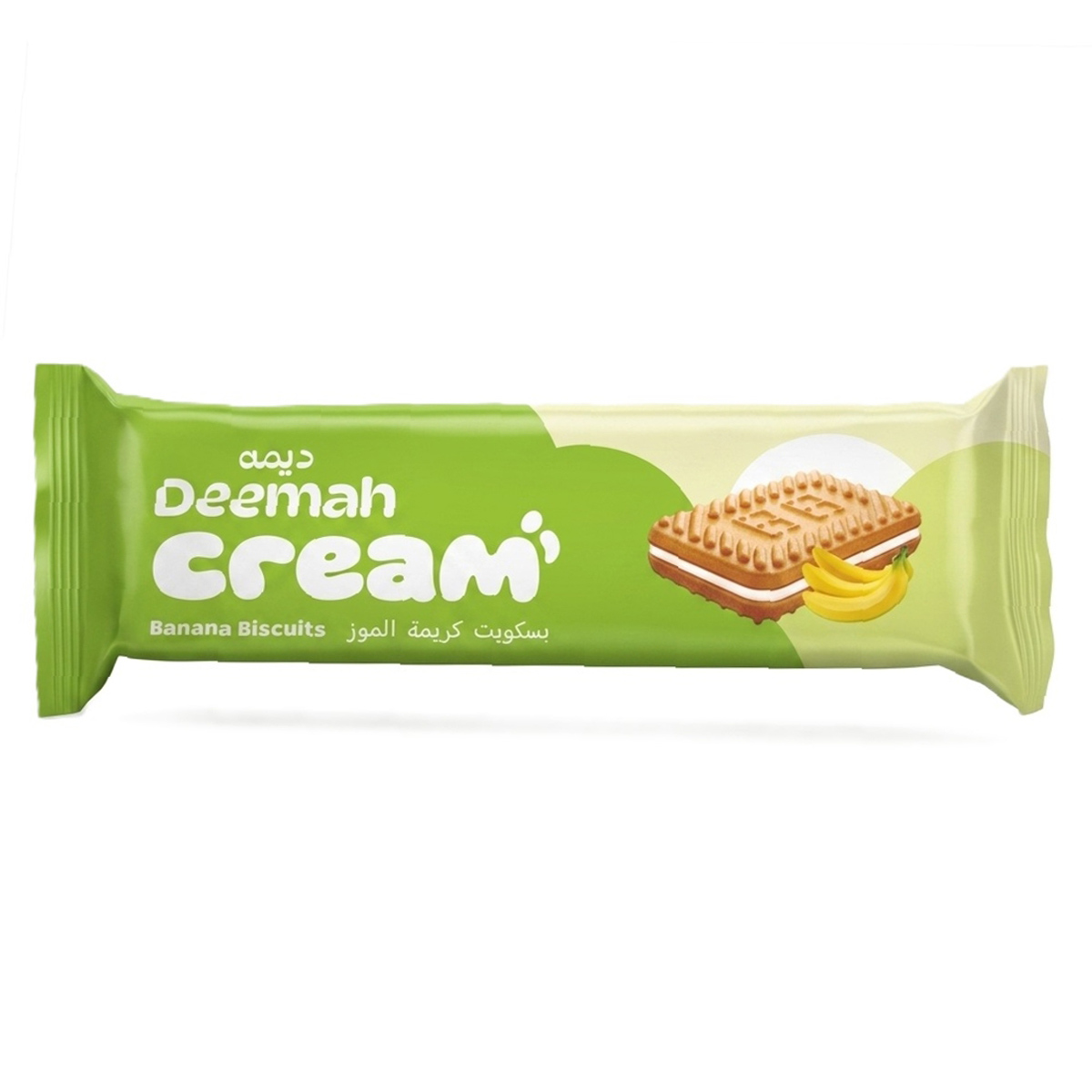 Deemah Cream Banana Biscuits 68g