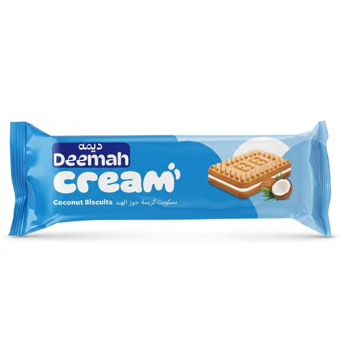 Deemah Cream Coconut Biscuits 68g