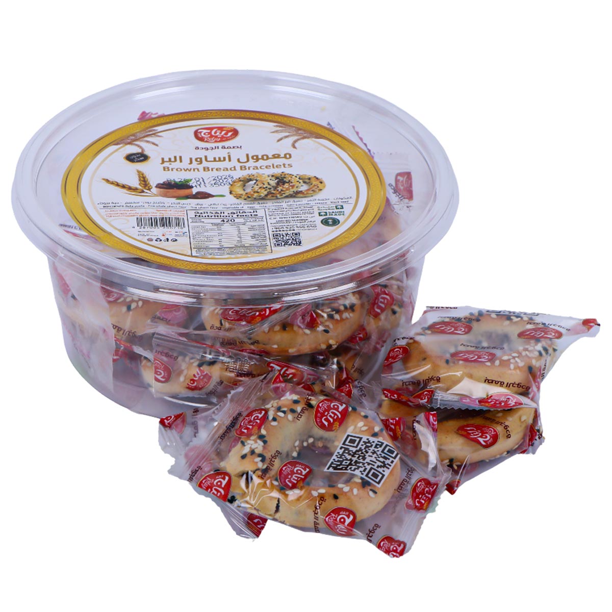 Brown Bread Braclets 350g