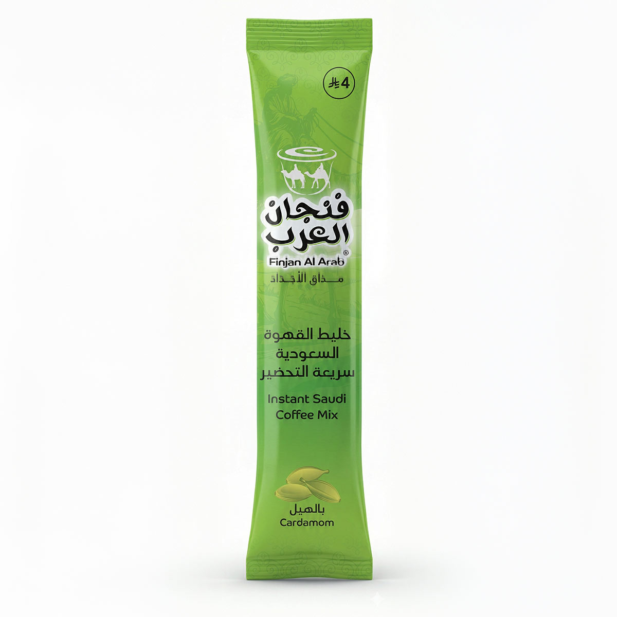 Finjan Al Arab Cardamom Instant Saudi Coffee Mix 25g