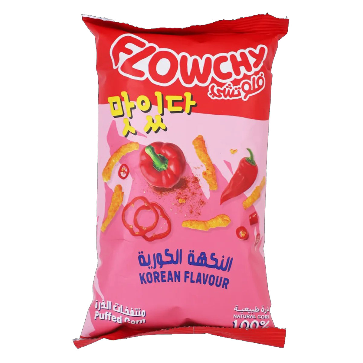 Flowchy Korean Flavour Puffed Corn 70g