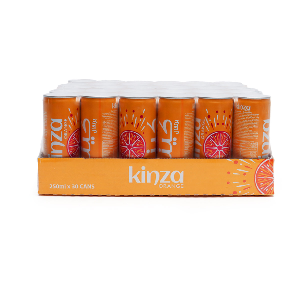 Kinza Orange Csd Can 250ml