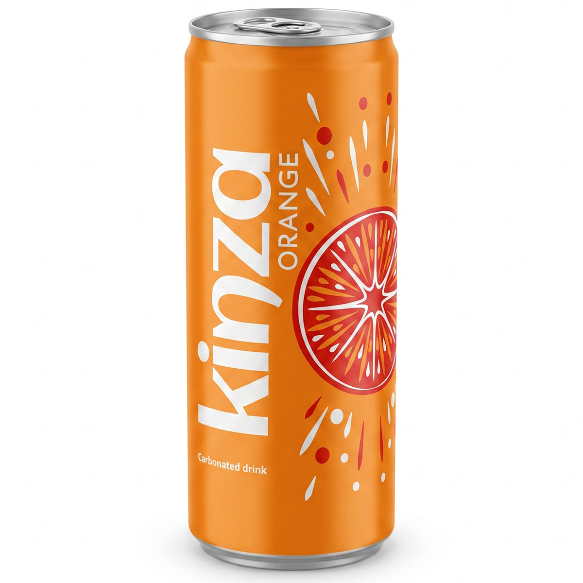Kinza Orange Csd Can 250ml