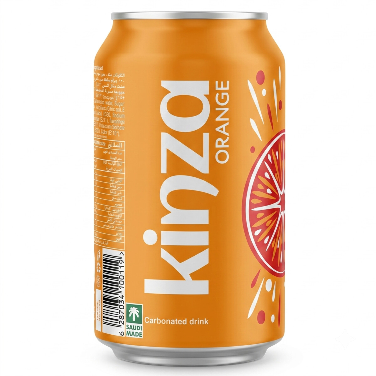 Kinza Orange Csd Can 360ml