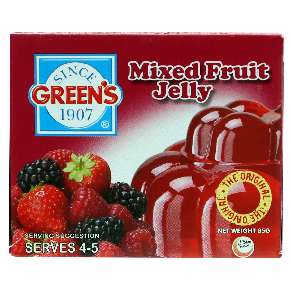 Greens Mixed Fruit Jelly 85g