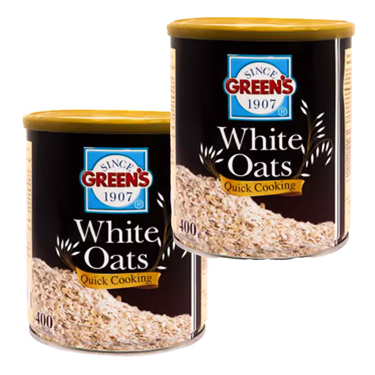 Greens White Oats Tin 2X400g
