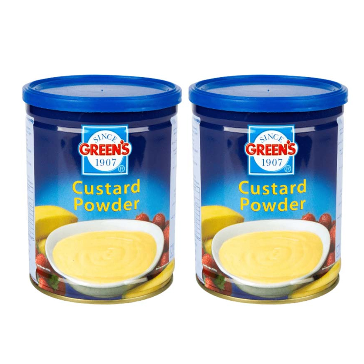 Greens Custard Powder Tin 2X400g