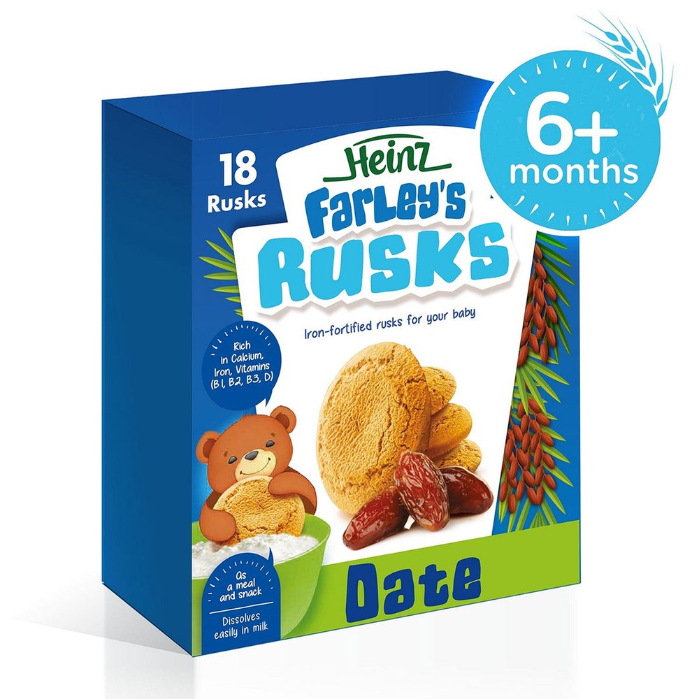 Heinz Farley's Date Rusks 300g