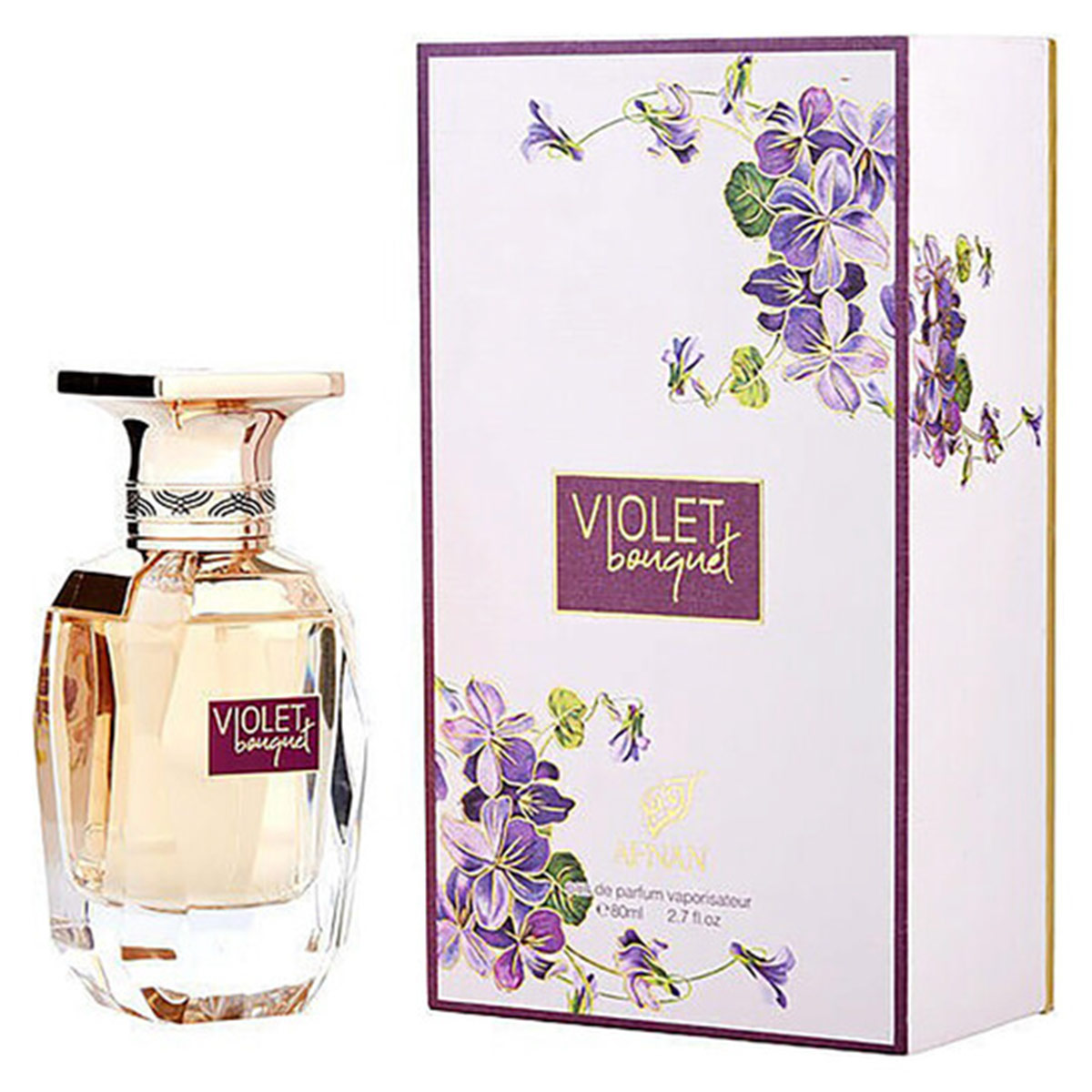 Afnan Violet Bouquet Eau de Parfum 80ml For Women