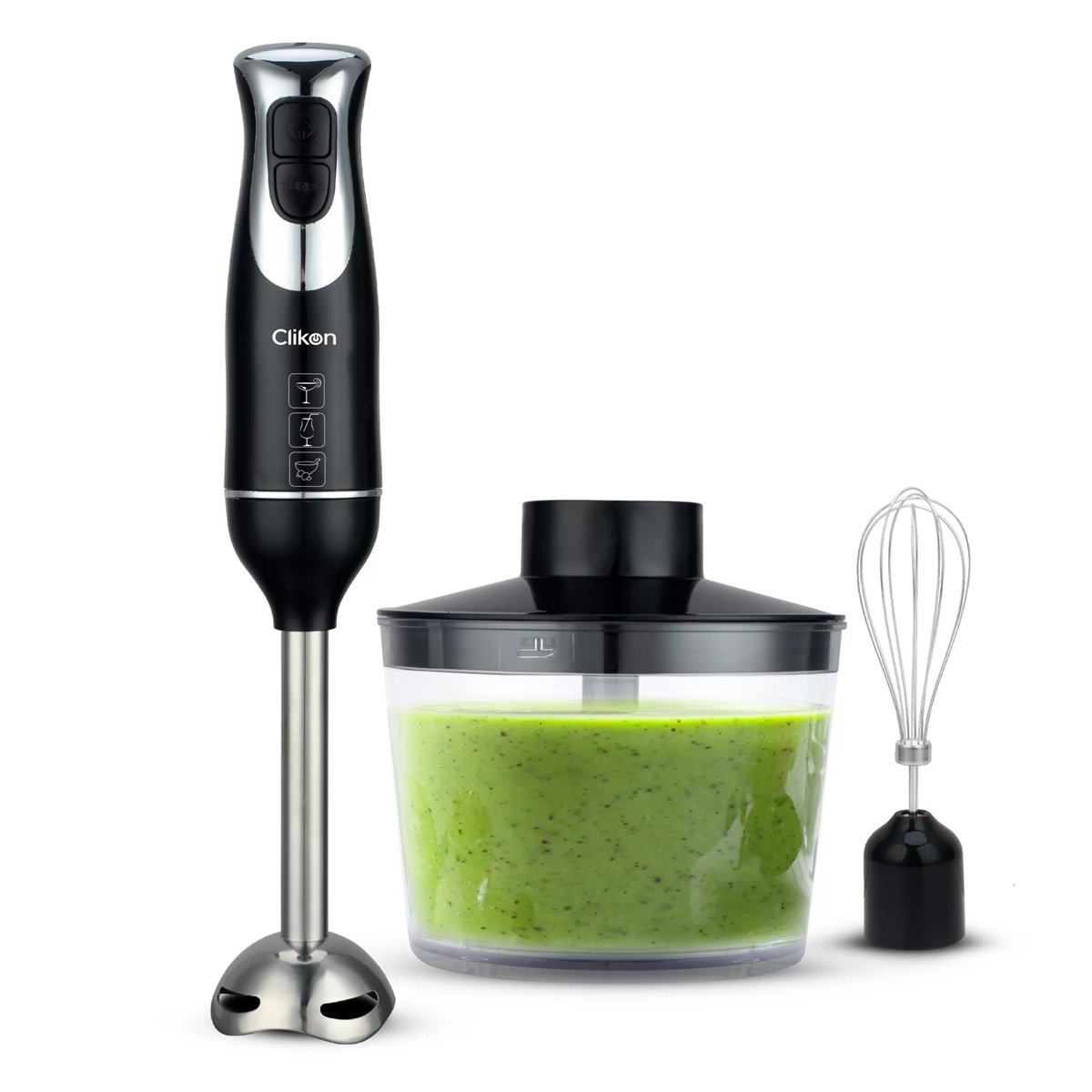 Clikon Hand Blender Set 600 Watts CK2672