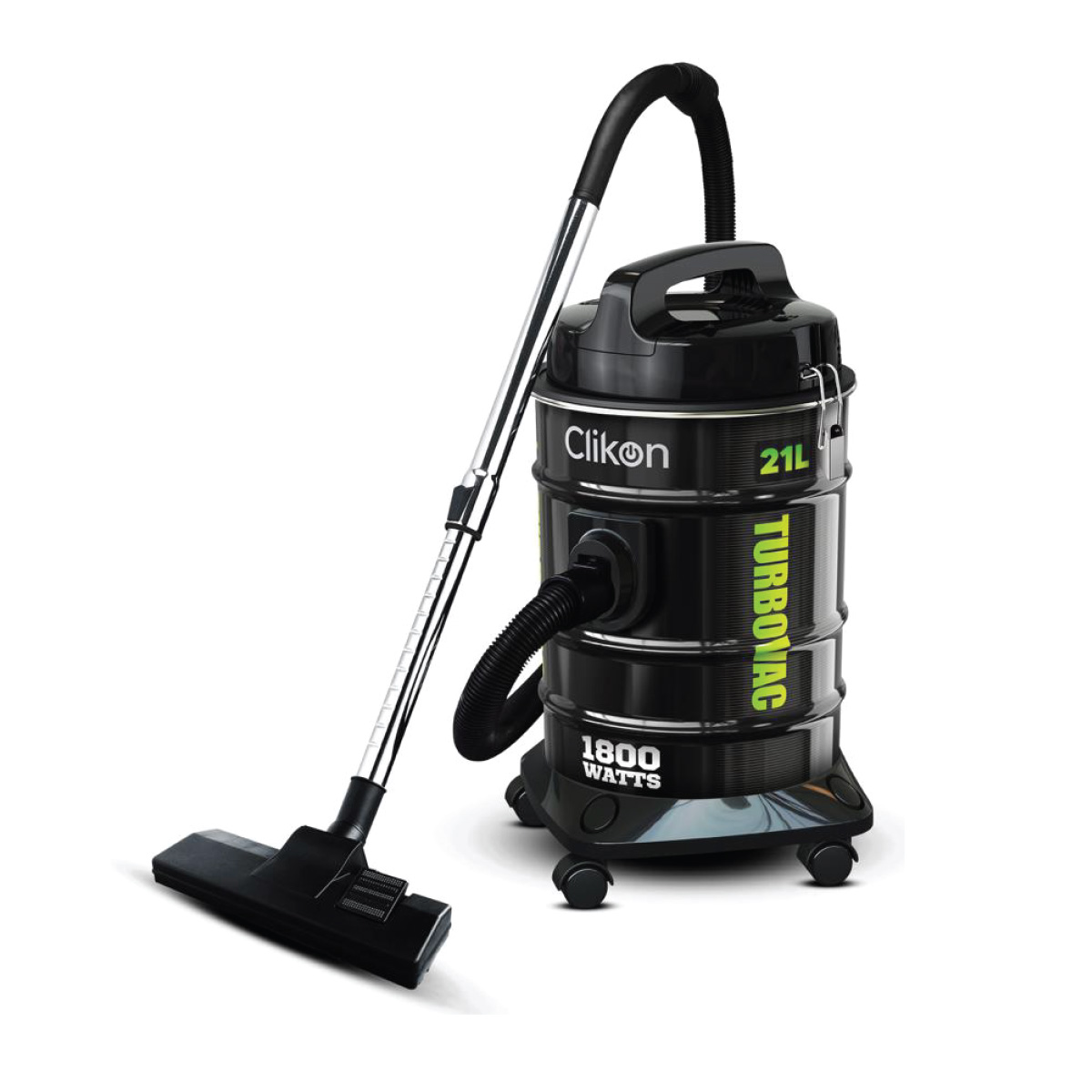 Clikon Drum Vacuum Cleaner 21L 1800W CK4412