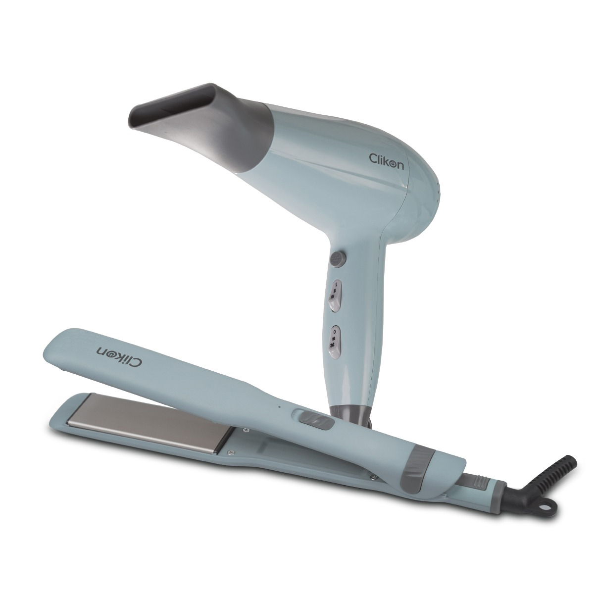 Clikon 2 In 1 Hair Dryer And Hair Straightener Combo
