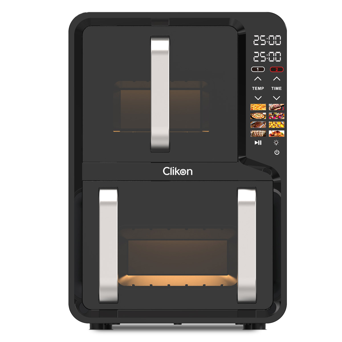 Clikon Airfryer Dualbasket 12L CK381