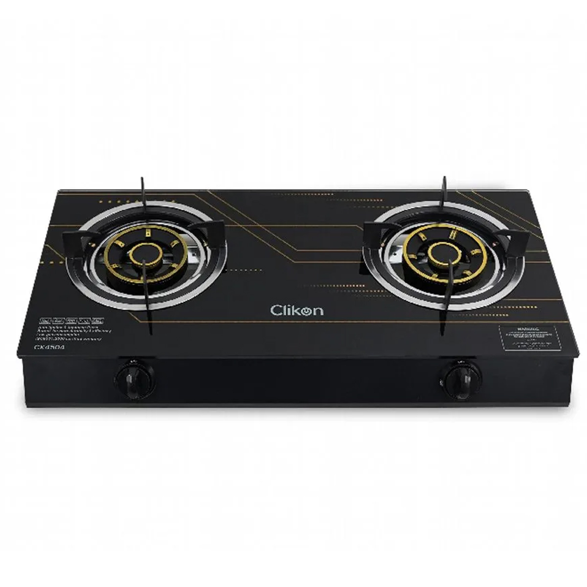 Clikon 2 Burner Gas Stove Top