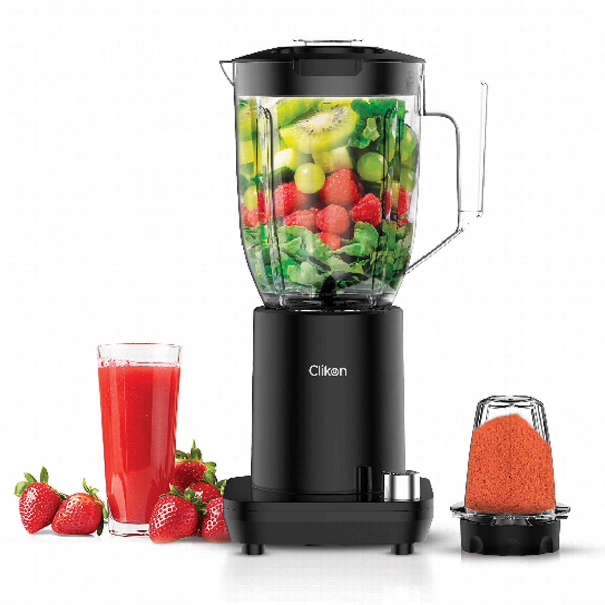 Clikon 2 In 1 Blender 1.5L Capacity 500W CK1222