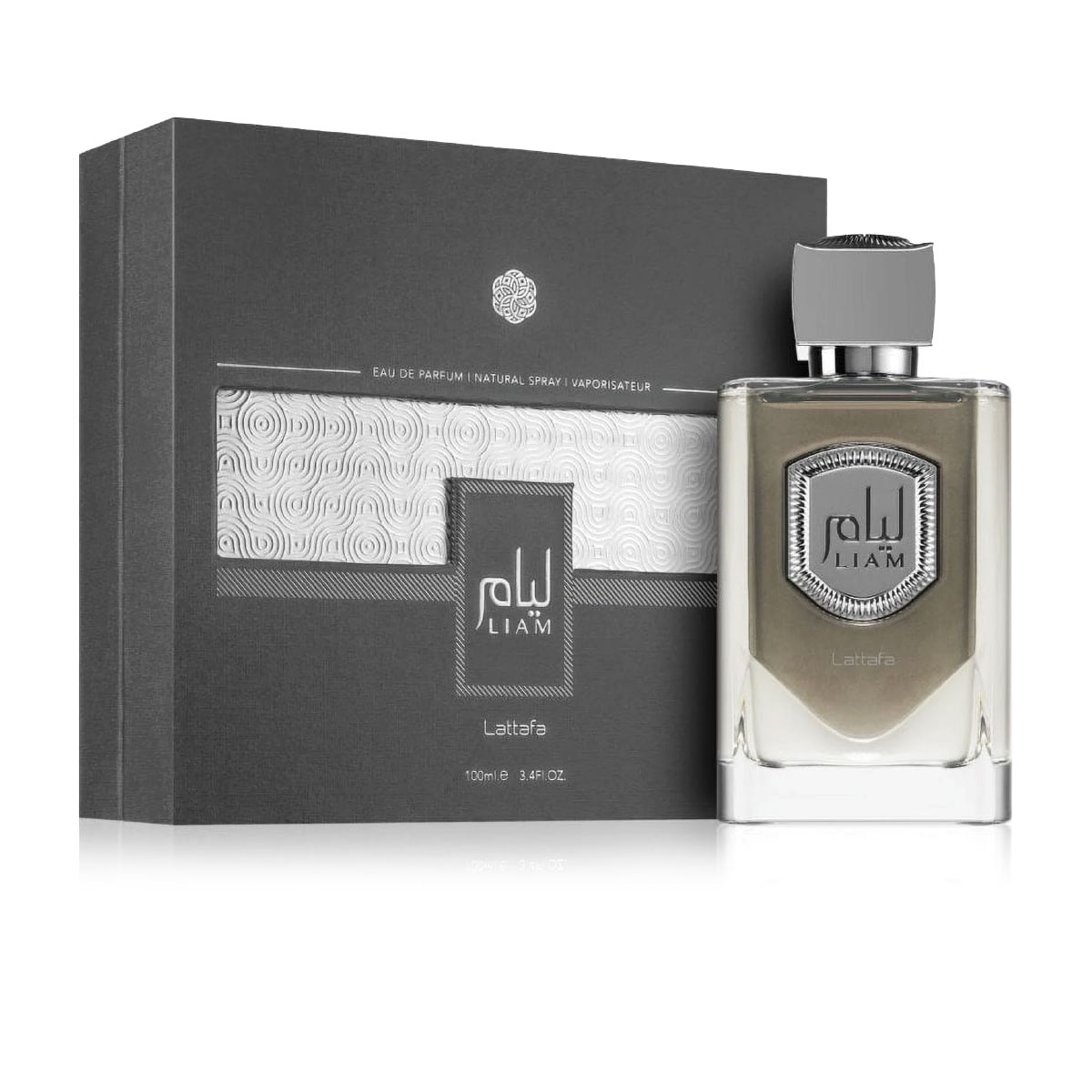 Lattafa Liam Grey for Men and Women Eau De Parfum 100ml