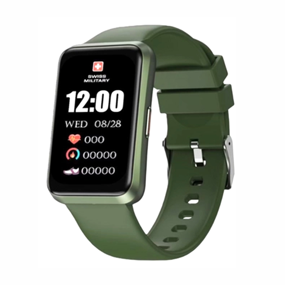 Swiss Military Smart Watch Green SM-BAND-RHINE2