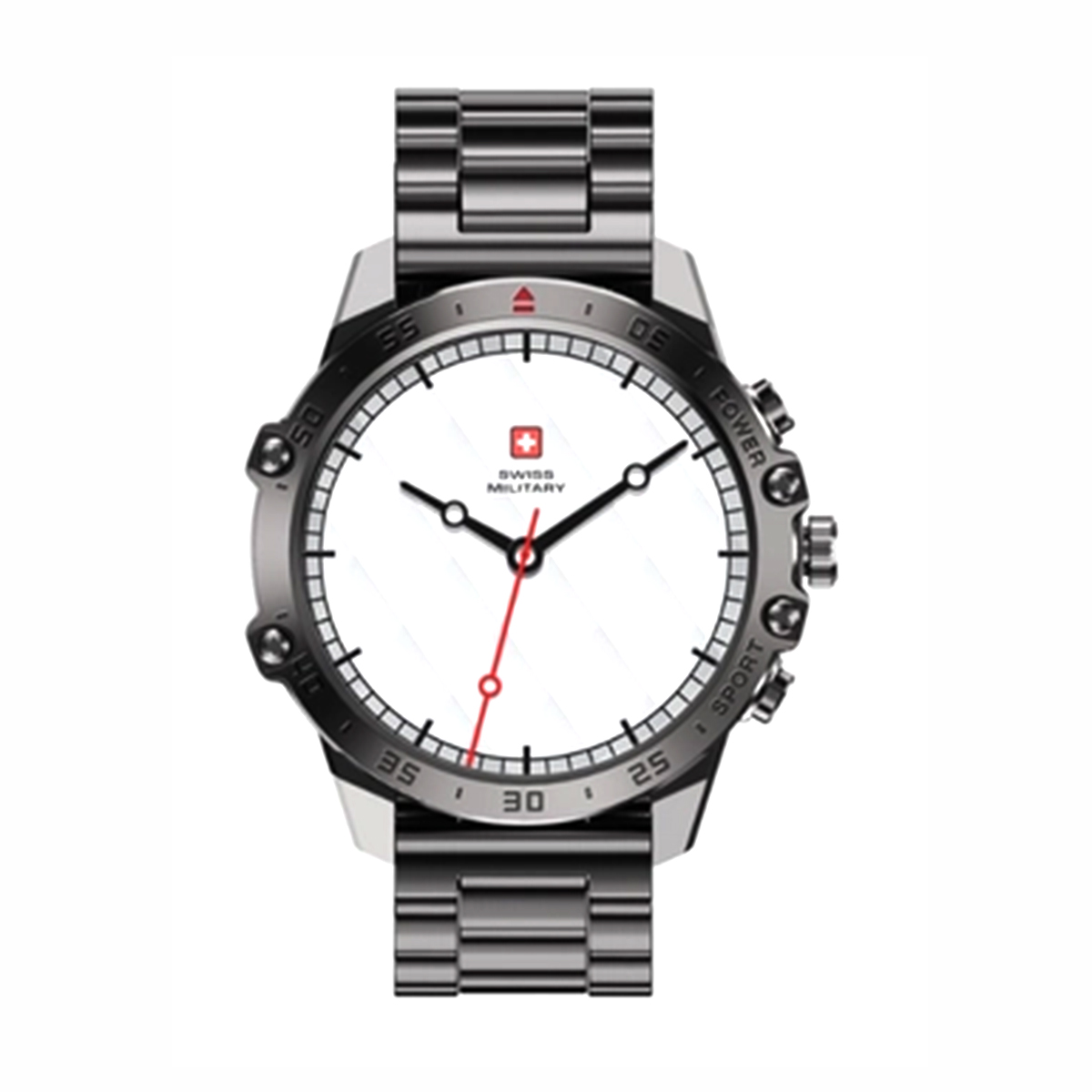 Swiss Military Smart Watch Silver SM-WCH-DOM5