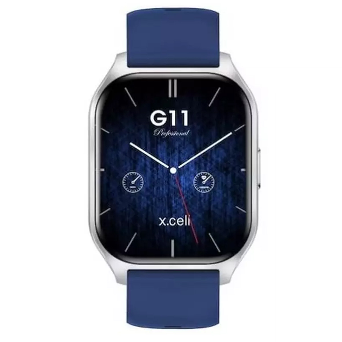 X.Cell Professional Smart Watch G11 (2.01 Inch HD Screen, BT Calling, Health Monitor, IP67, 100+ Workout Mode) Blue | Smart Wearables | Smart Watches X.Cell Professional Smart Watch G11 (2.01 Inch HD Screen, BT Calling, Health Monitor, IP67, 100+ Workout Mode) Blue | Smart Wearables | Smart Watches