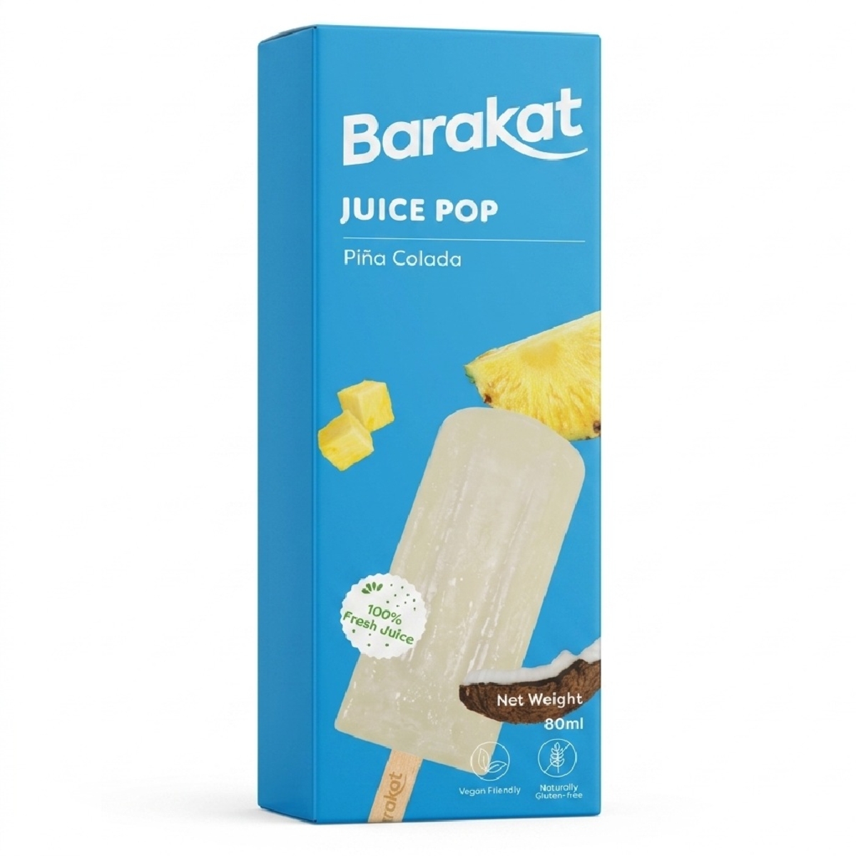 Barakat Juice Pop Piña Colada 80ml