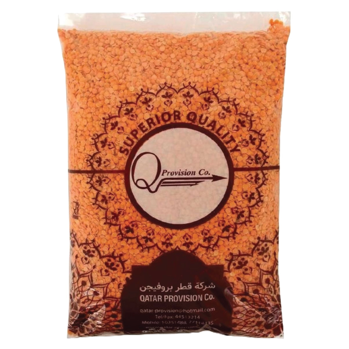 Qatar Provision Red Lentil 1.5kg