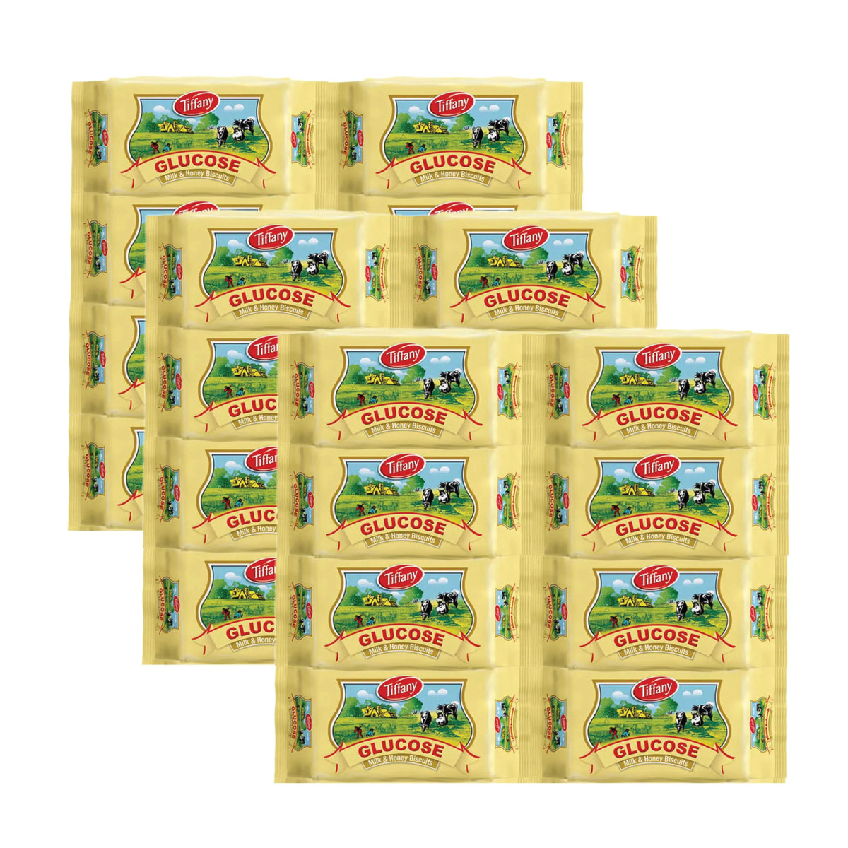Tiffany Glucose Milk And Honey Biscuits 3x10x40g