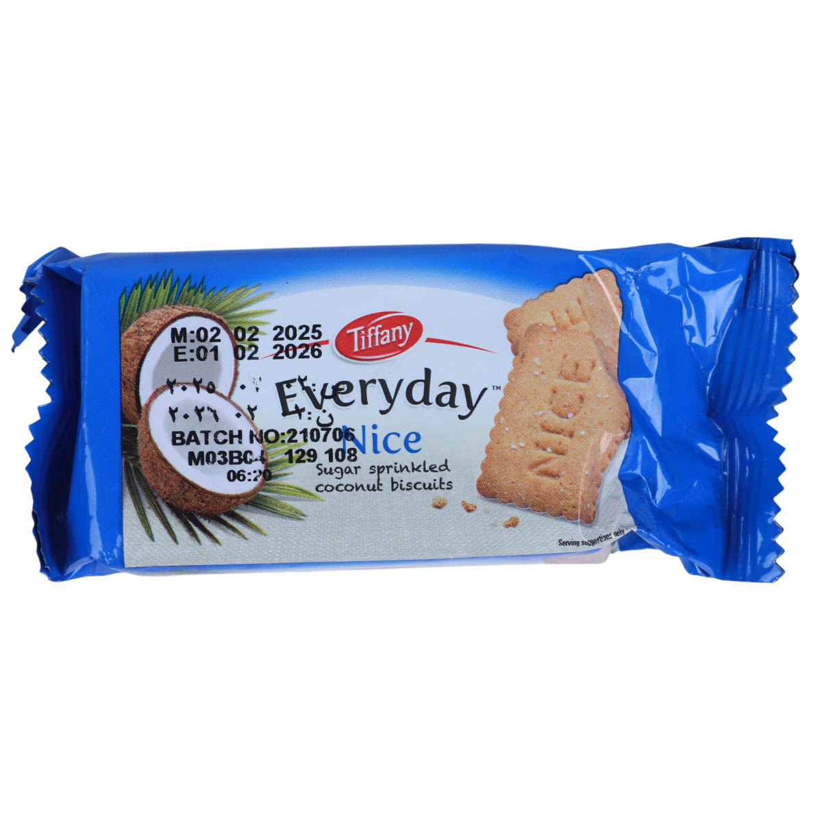 Tiffany Everyday Sugar Sprinkled Coconut Biscuits 40g