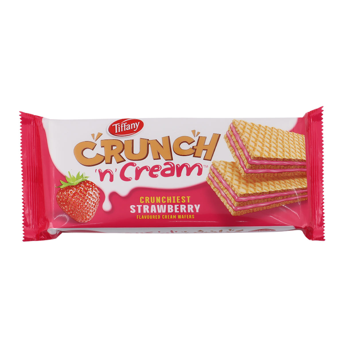 Tiffany Crunchy n Cream Strawberry Flavour Cream Wafer 135g