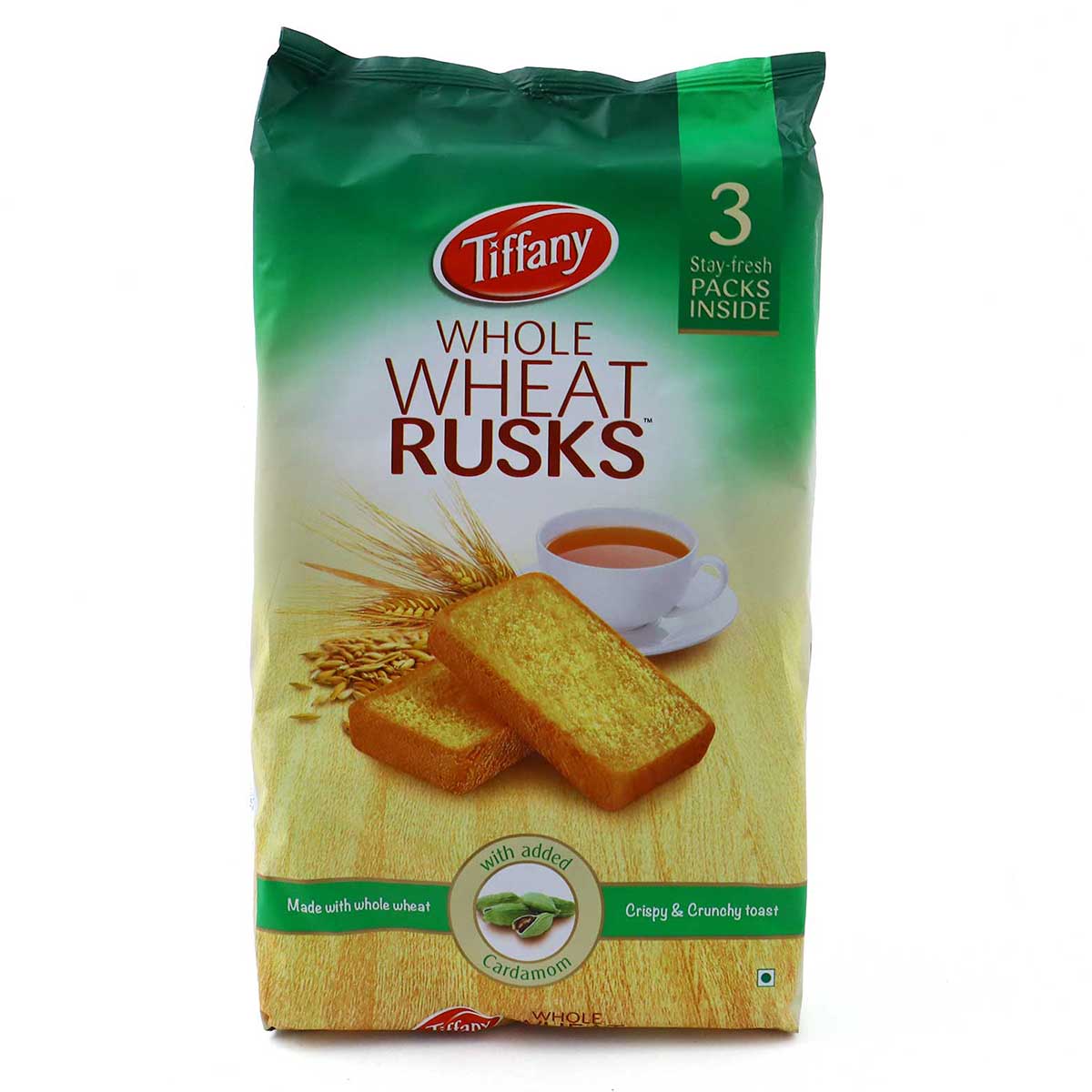 Tiffany Whole Wheat Rusk 335g